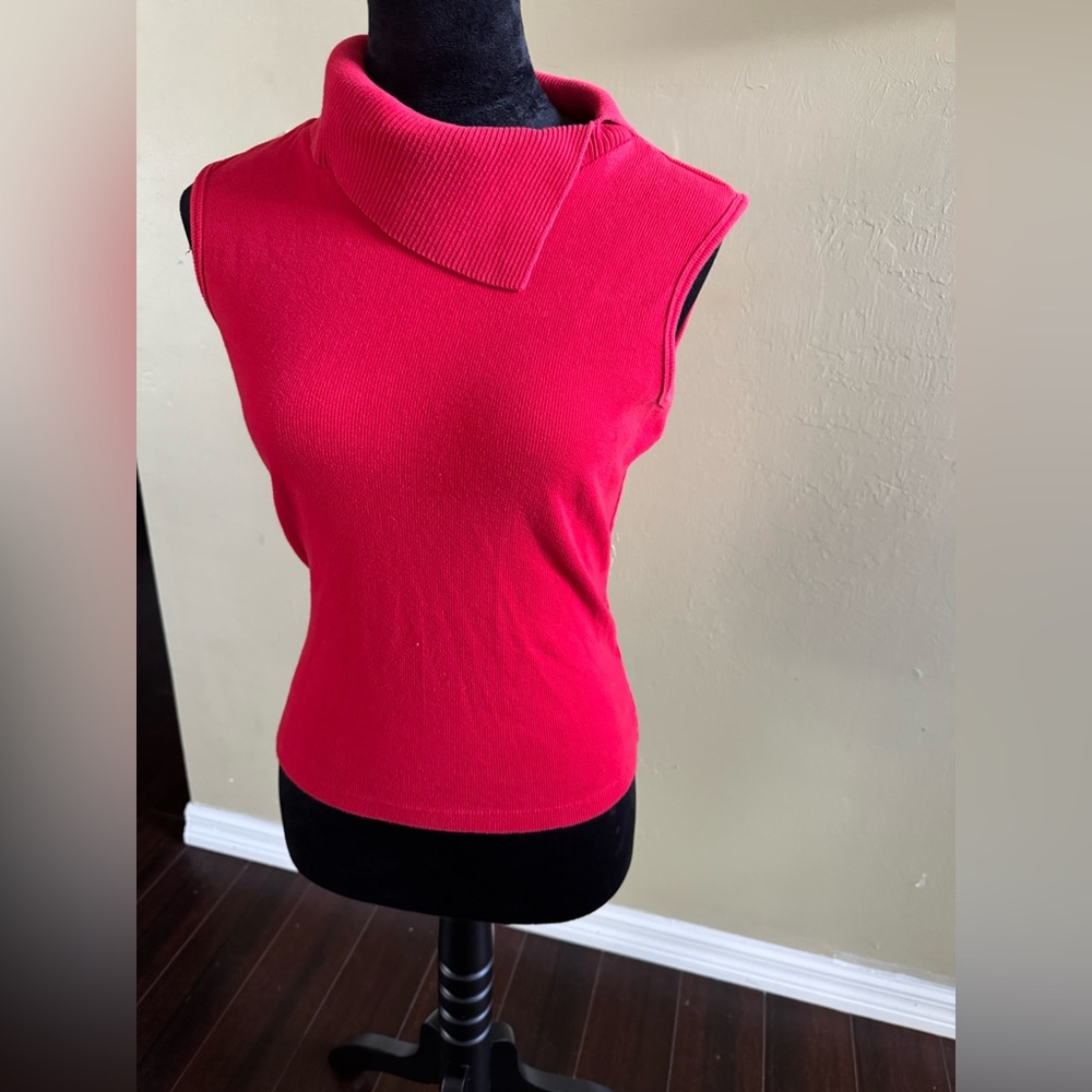 Rafaella Red Sweater Top